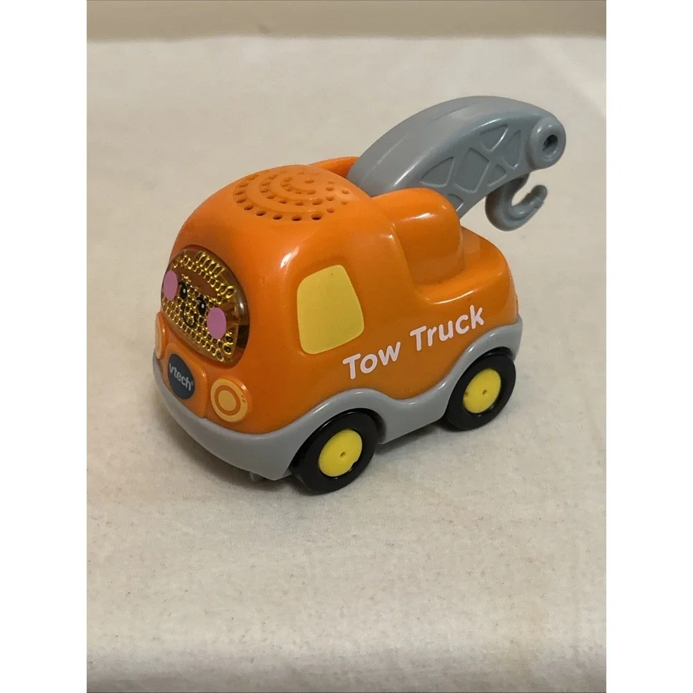 VTech Go! Go! Smart Wheels Lot of 4 Police Fire Tow Helicopter Toys